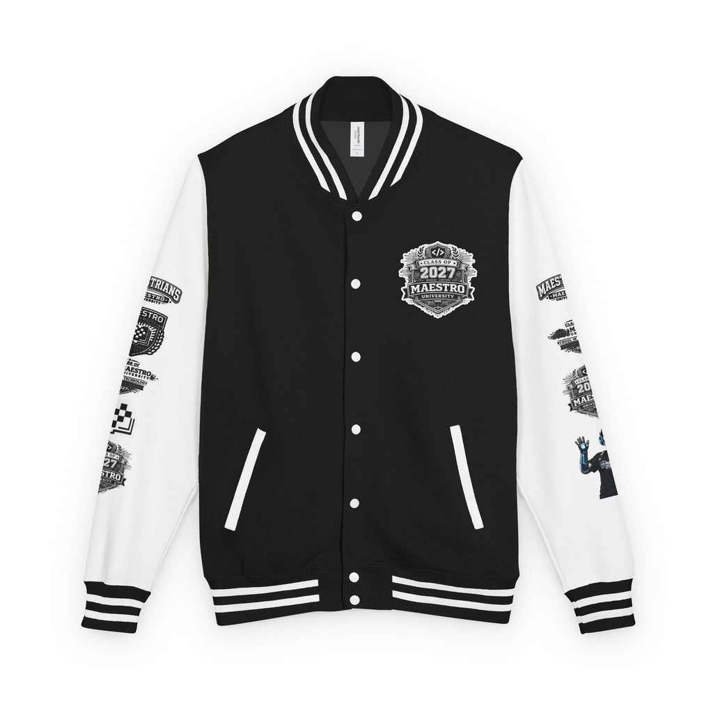 Maestrians Letterman Jacket c/o27— Maestro University 2027 Alumni Varsity Jacket